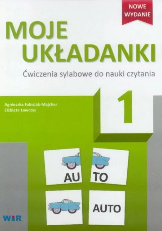 Moje układanki 1. Ćwiczenia sylabowe do nauki czytania - tantis.pl