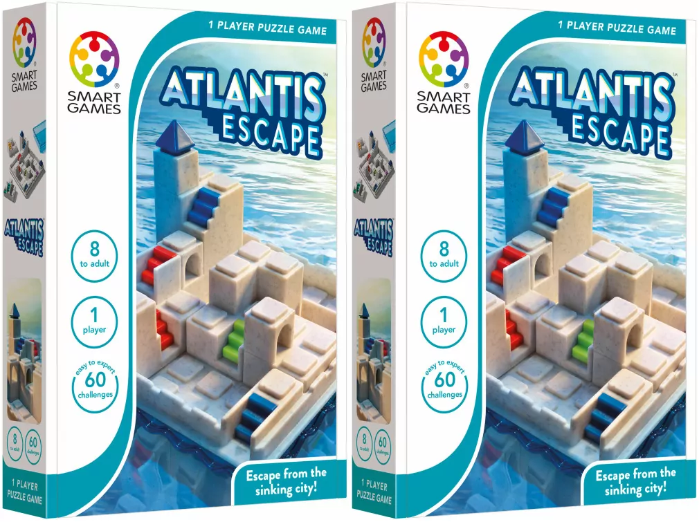 Multipak: Atlantis Escape. Smart Games x2 - tantis.pl