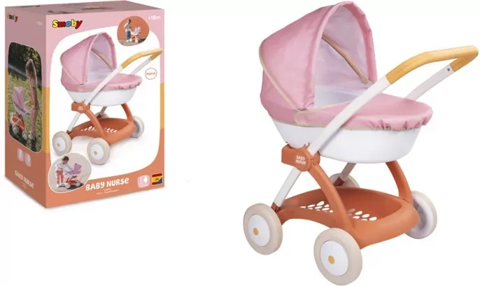 Smoby Baby Nurse wózek głęboki - tantis.pl