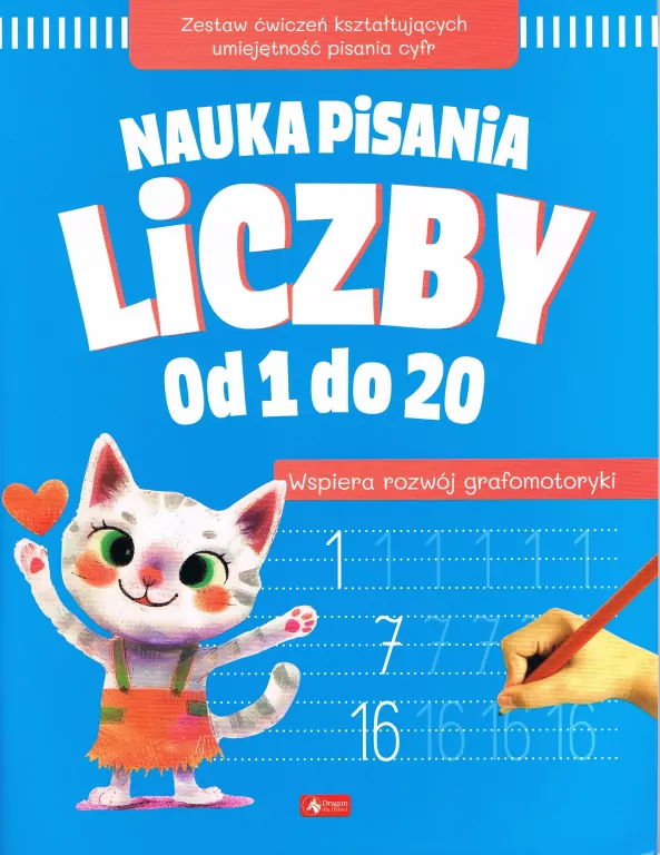 Nauka pisania. Liczby od 1 do 20 - tantis.pl