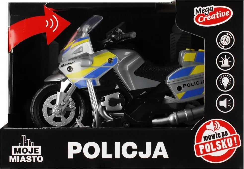 Motocykl Policja Moje Miasto - tantis.pl