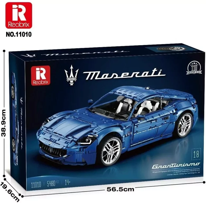 Klocki Maserati Grand Turismo 2024 5480el - tantis.pl