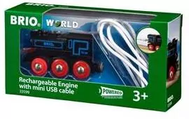 Lokomotywa klasyczna z USB. BRIO 33599 - tantis.pl