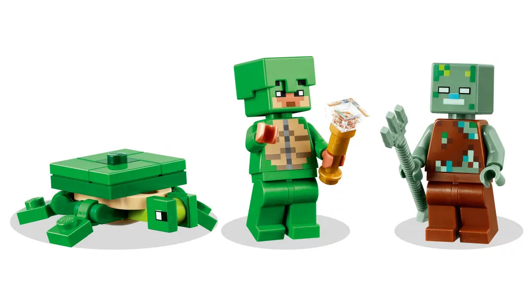 LEGO® Minecraft. Domek na plaży żółwi 21254 - tantis.pl