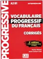 Vocabulaire progressif. 3ed. Intermediare. A2 B1 - tantis.pl