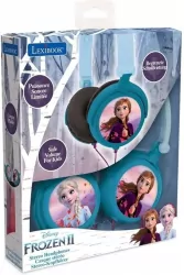 Lexibook. Składane słuchawki przewodowe, stereo. Frozen z głośnością bezpieczną dla dzieci HP010FZ