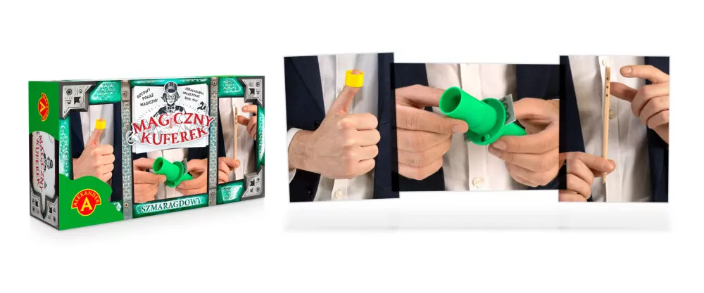 Magiczny kuferek - szmaragdowy - tantis.pl