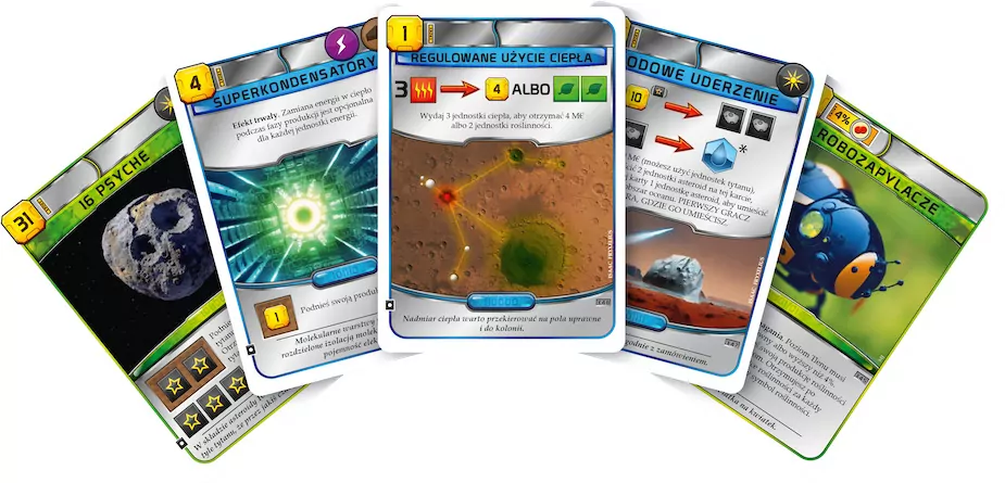 Terraformacja Marsa: Zestaw dodatkowy #9 (5 kart) - tantis.pl