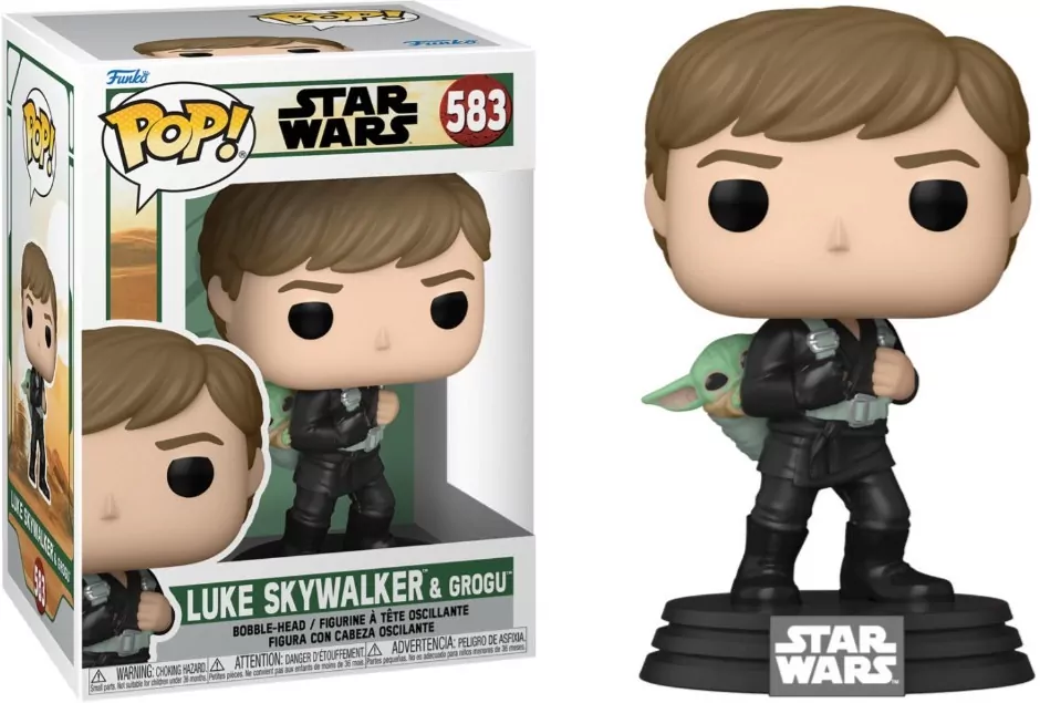 Funko POP! Star Wars, figurka kolekcjonerska, Luke Skywalker, 583 - tantis.pl