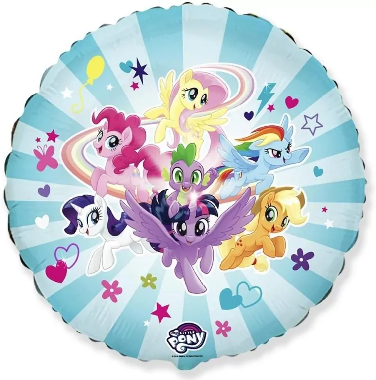 Balon foliowy My little Pony Drużyna 45cm - tantis.pl