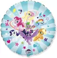 Balon foliowy My little Pony Drużyna 45cm - tantis.pl