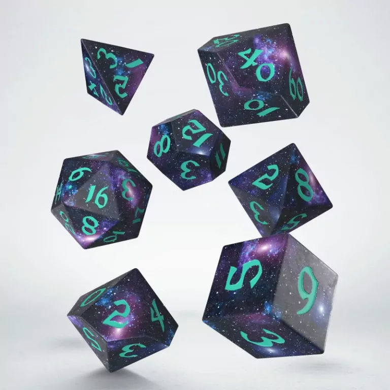 Komplet kości Full Art: Gwiezdny pył - tantis.pl