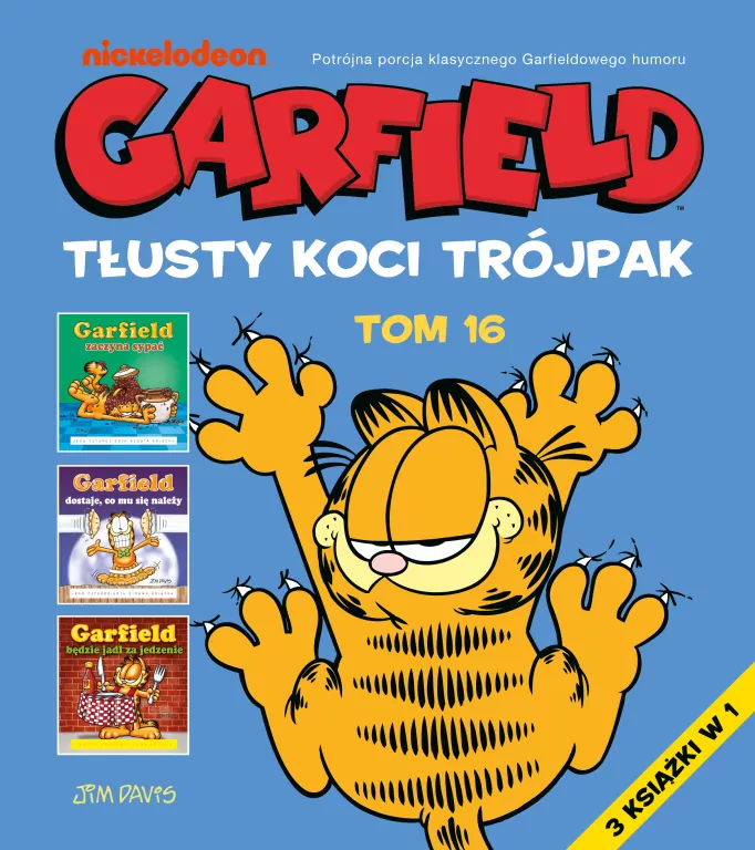 Tłusty koci trójpak. Garfield. Tom 16 - tantis.pl