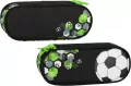 Piórnik saszetka 1zamek Football green - tantis.pl