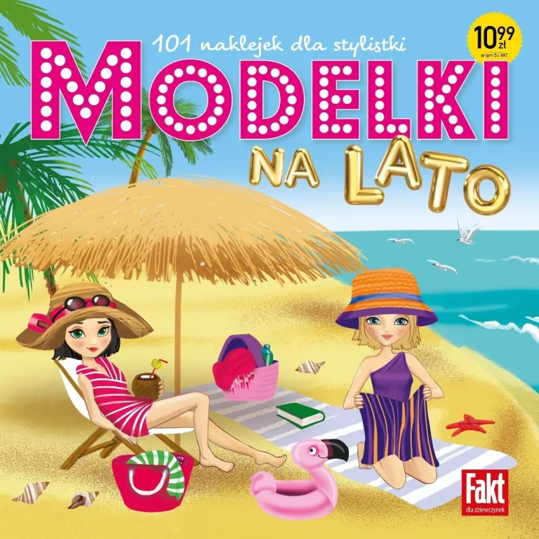 Modelki Na lato. 121 naklejek dla stylistki - tantis.pl