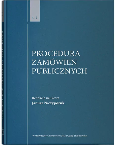 Procedura zamówień publicznych. Tom 1 - tantis.pl