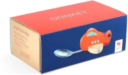 Łyżka dla dzieci. Samolot czerwony