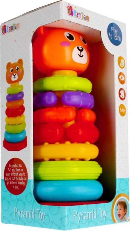 Piramidka miś - tantis.pl