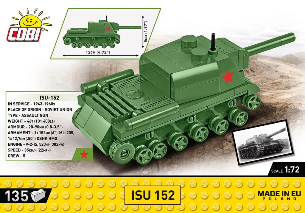 Historical Collection World War II ISU 152 - tantis.pl