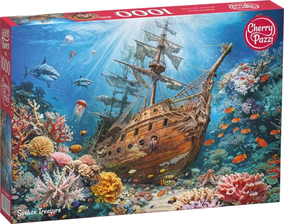 Puzzle 1000. CherryPazzi. Sunken Treasure. 30820 - tantis.pl
