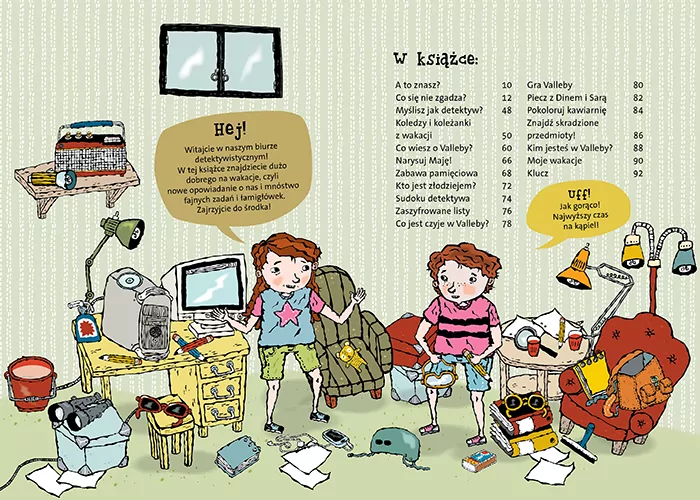 Wakacje z Lassem i Mają. Co się nie zgadza? Biuro Detektywistyczne Lassego i Mai - tantis.pl