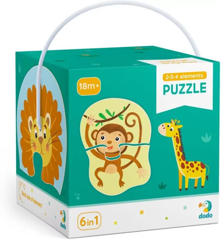 Zwierzęta Puzzle 2-3-4 - tantis.pl