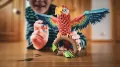 Origami 3D papuga/parrot - tantis.pl