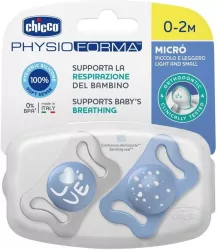 Smoczek uspokajający micro silikon nieb 0-2m