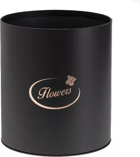 Pudełko Flower Box czarny ROZETTE - tantis.pl