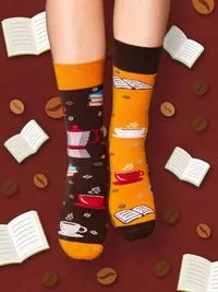 Skarpety Książki i kawa 36-40 - tantis.pl