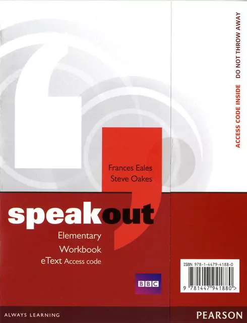 Speakout Elementary Workbook eText Access Card - tantis.pl