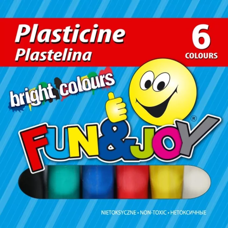 PLASTELINA 6 KOL. FUN&JOY - tantis.pl
