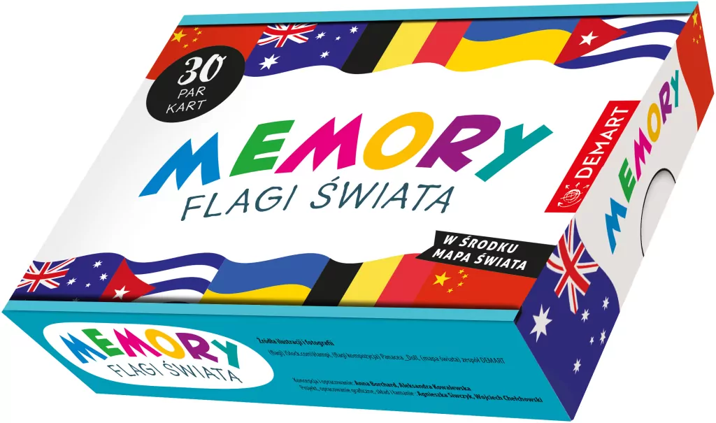 Memory. Flagi świata - tantis.pl