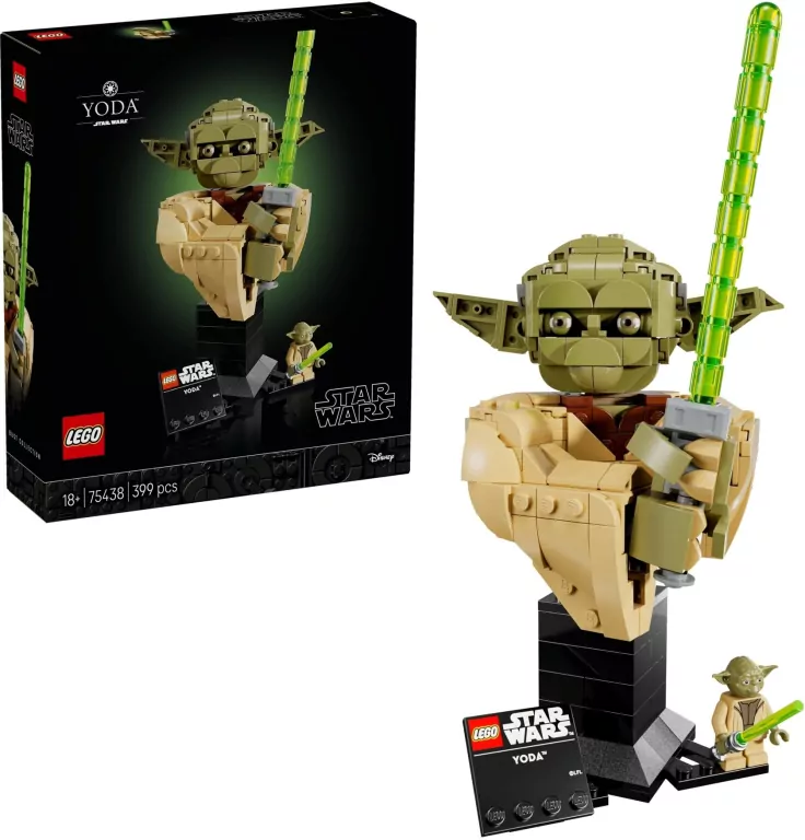 LEGO® Popiersie Yody™ 75438 - tantis.pl