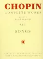 Chopin Complete Works XVII Pieśni PWM - tantis.pl