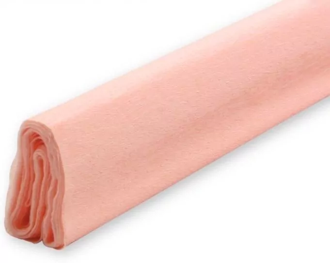 Bibuła marszczona brzoskwiniowa 50x200 10 sztuk - tantis.pl