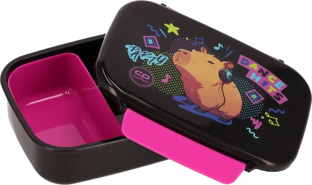 Śniadaniówka z przegródką Coolpack Foodyx Capybara Music - tantis.pl