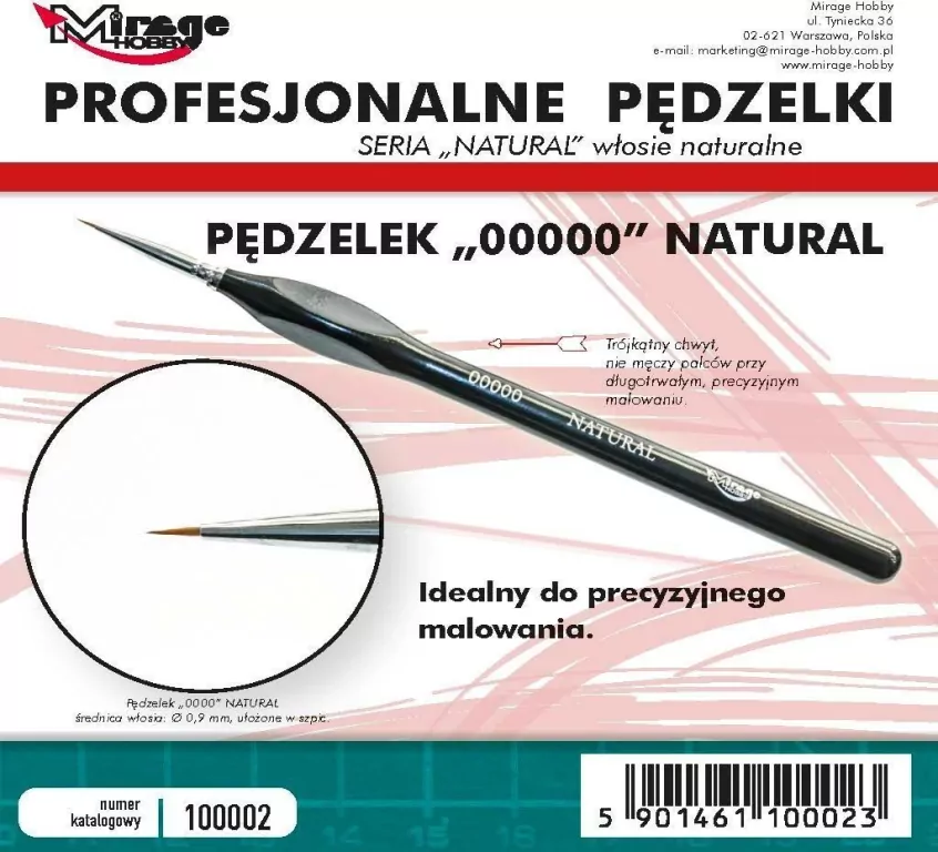 Pędzelek natural 00000 - tantis.pl
