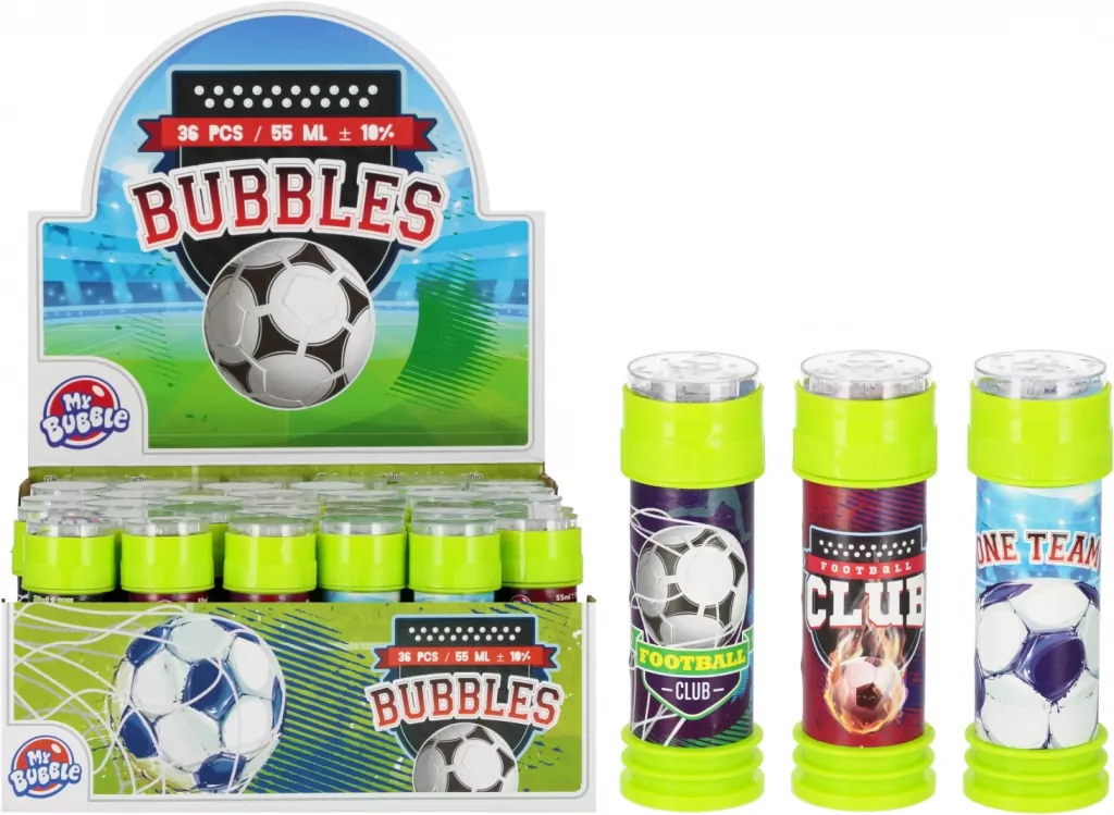 Bańki mydlane 55 ml Piłka nożna - tantis.pl