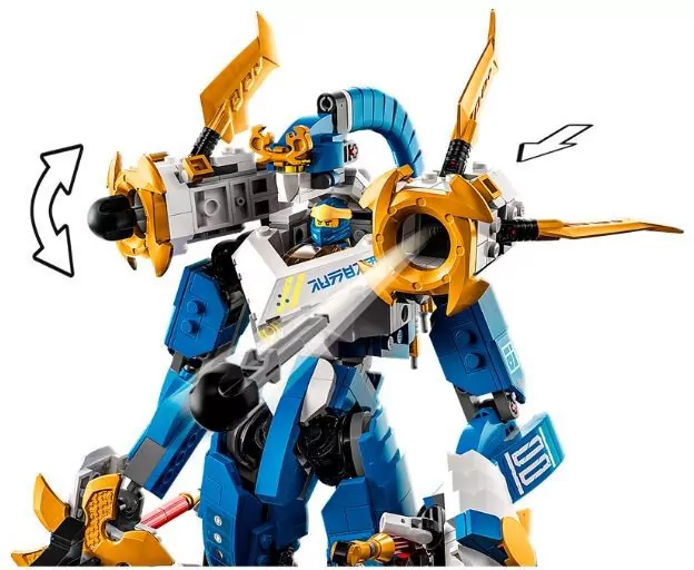 LEGO® NINJAGO®. Tytan mech Jaya. 71785 - tantis.pl