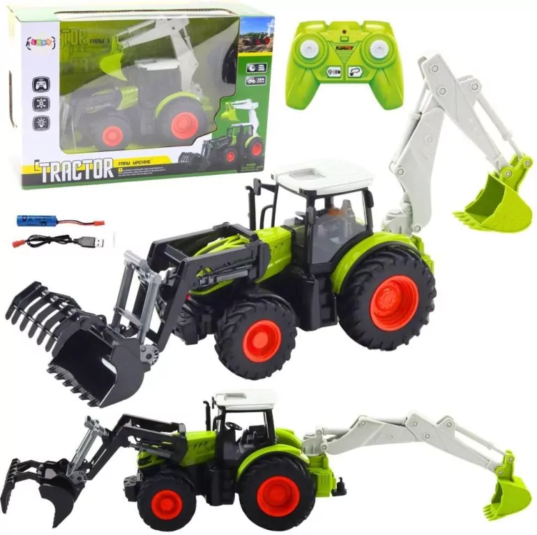Traktor rolniczy 2w1 zdalnie sterowany - tantis.pl