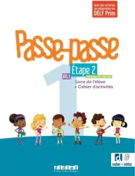 Passe-Passe 1 etape 2 podręcznik + ćwiczenia + app