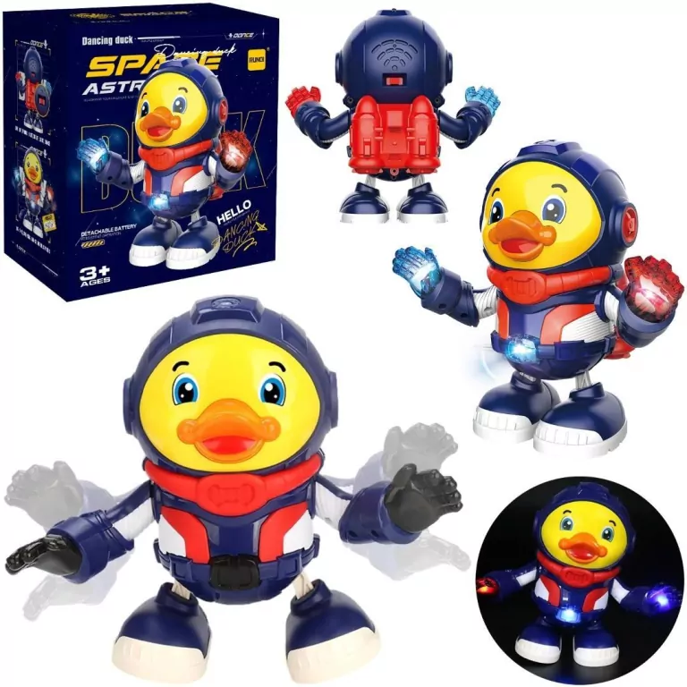 Kaczka astronauta tańcząca na baterie - tantis.pl