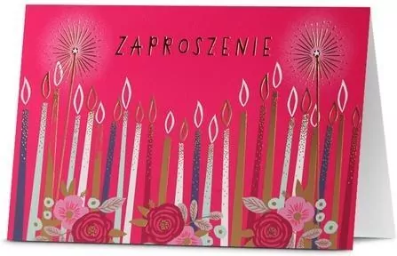 Zaproszenie Uniwersalne (5szt) - tantis.pl
