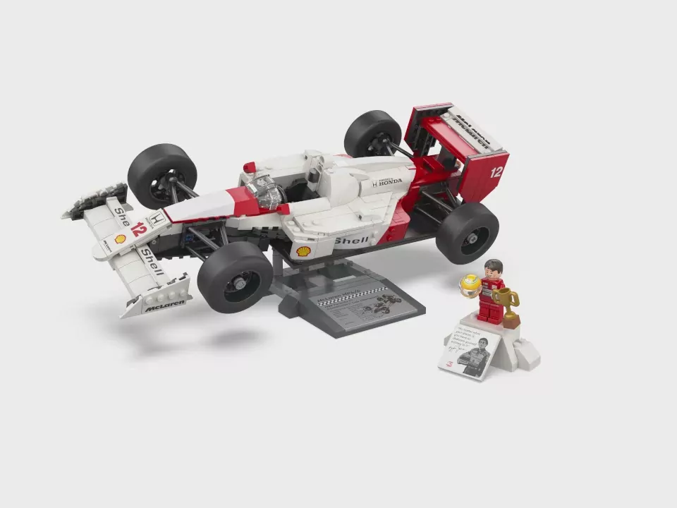 LEGO® Icons. McLaren MP4/4 i Ayrton Senna 10330 - tantis.pl