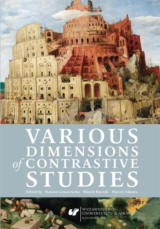 Various Dimensions of Contrastive Studies - tantis.pl