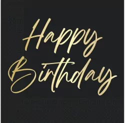 Serwetki papierowe Happy Birthday 33x33cm