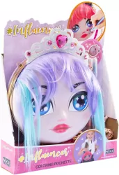 Torebka na ramię fioletowa