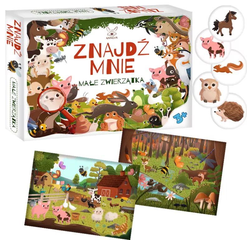 Znajdź mnie. Małe zwierzątka - tantis.pl