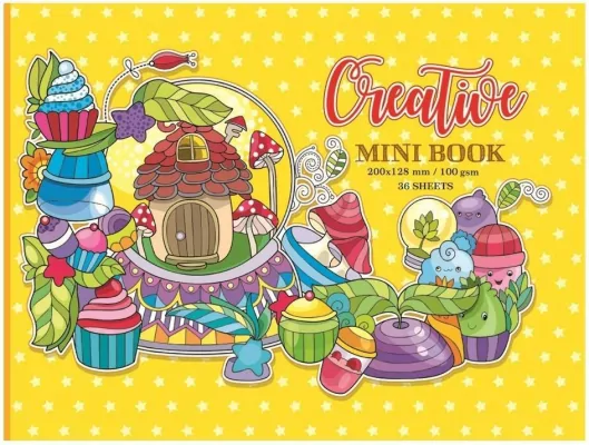 Kolorowanka antystresowa. Żółta